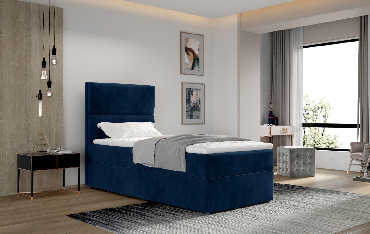 Elegantní design jednolůžka boxspring ARCO